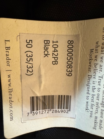 1405492-21 Diverse arbetskläder