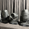 1364077-1 Moving heads 4 pcs - Robe MegaPointe incl. power cables, flight mounts and safety wires