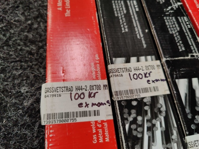 1482071-4 Gassvetstråd & Tig-tråd Exaton NI60 2.0mm