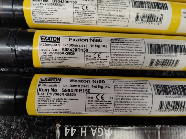 1482071-6 Gassvetstråd & Tig-tråd Exaton NI60 2.0mm