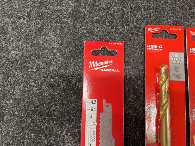 1482133-4 Saw blades & drills, Milwaukee