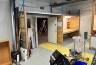 1197532 Pallet racking with workstation