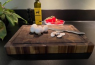 1482703 Cutting board Interbuild Brown 400x300x40mm