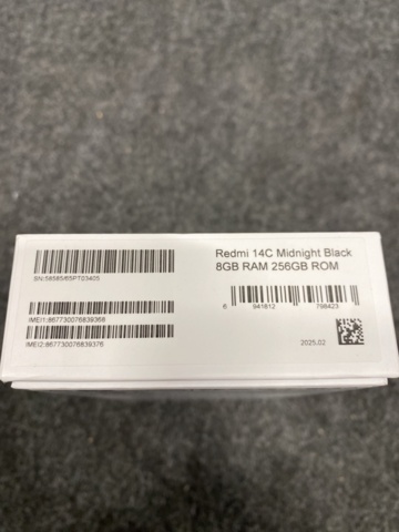 1479178-3 Smartphone Xiaomi Redmi 14C 256GB (Midnight Black)