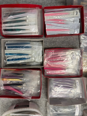 1482748-23 Eyelash extensions approx. 3000 boxes (from 0.6 - 0.16 mm)