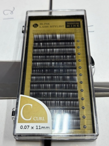 1482748-4 Eyelash extensions approx. 3000 boxes (from 0.6 - 0.16 mm)