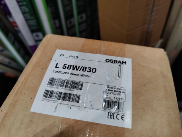 1482091-9 Assortment of fluorescent tubes