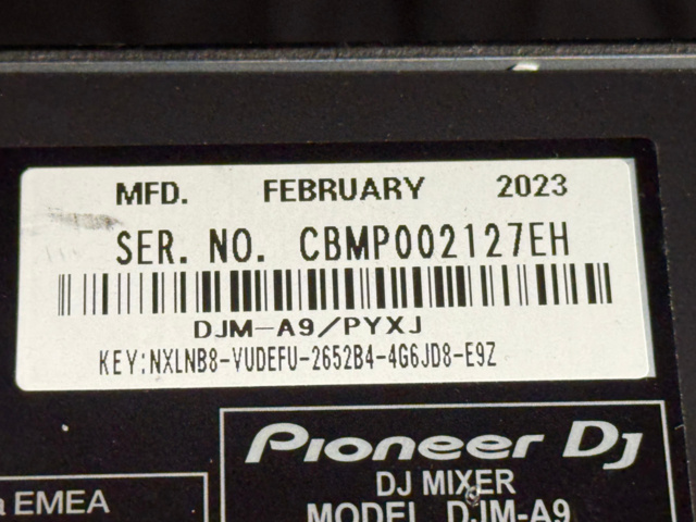 1364052-4 DJ-mixer - Pioneer DJ DJM-A9 - 2023