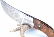 1482794 Engraved Outdoor Knife – for Adventure and Outdoor Life, Hunting, Fishing - Free Shipping