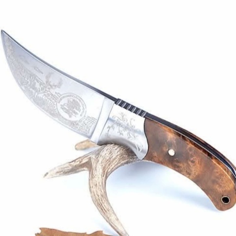 1482794-1 Engraved Outdoor Knife – for Adventure and Outdoor Life, Hunting, Fishing - Free Shipping