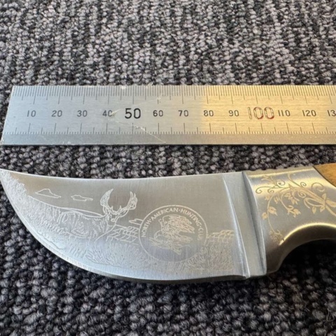 1482794-3 Engraved Outdoor Knife – for Adventure and Outdoor Life, Hunting, Fishing - Free Shipping