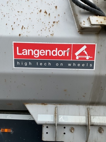 1472981-33 3- Axle tipper trailer - LANGENDORF -2019
