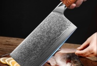 1482989 Premium Chef's Knife in Steel and Ebony - Free shipping