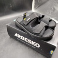 1481876-3 Work sandal – Arbesko, leather, ESD, black, size 38