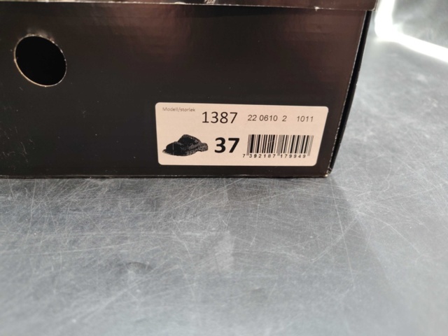 1481877-4 Work sandal – Arbesko, leather, ESD, black, size 37