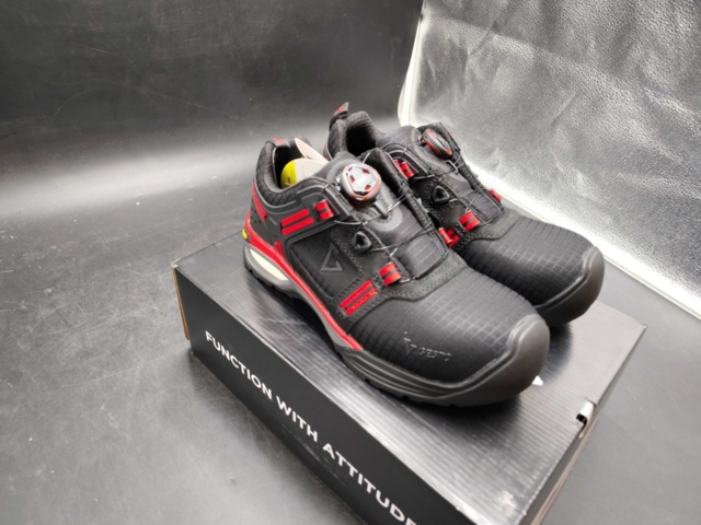 1481881-3 Safety shoe – Gesto, Grid, S3, BOA®, black/red, size 37