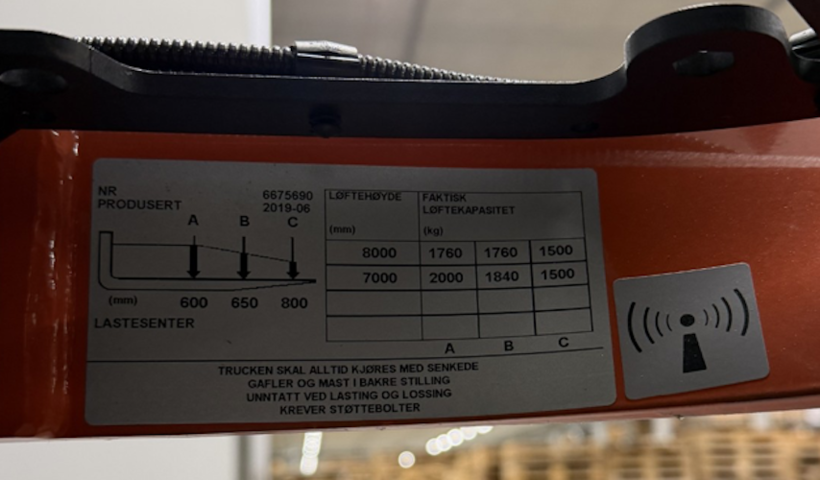 1411414-31 Skjutstativtruck BT Reflex Toyota BT RRE200H - 2019
