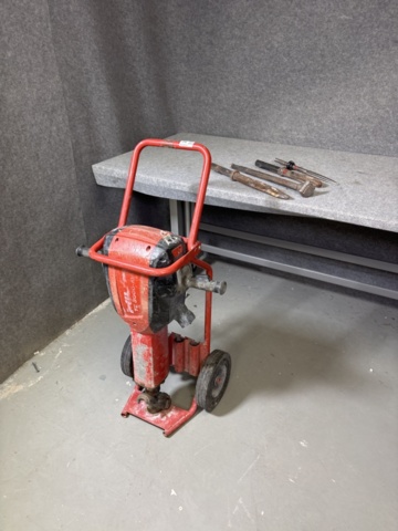 1443824-1 Hilti TE3000-AV trolley-mounted chipping machine