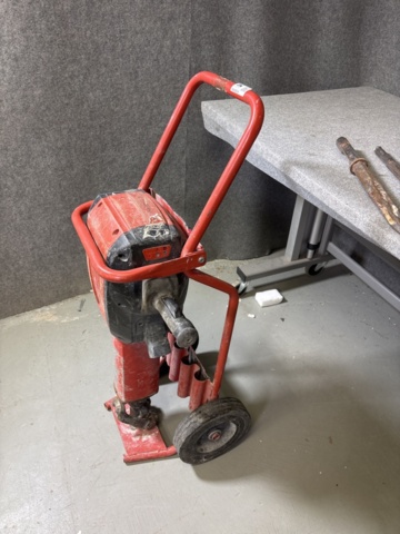 1443824-2 Hilti TE3000-AV trolley-mounted chipping machine