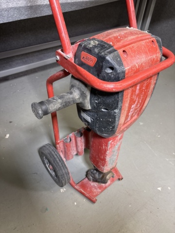 1443824-4 Hilti TE3000-AV trolley-mounted chipping machine