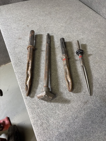 1443824-7 Hilti TE3000-AV trolley-mounted chipping machine