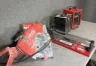 1443825 Hilti electric cut-off saw, tile cutter, 2 heating elements