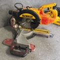 1443826-2 DeWalt miter saw and Stiga chainsaw
