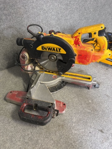 1443826-2 DeWalt miter saw and Stiga chainsaw
