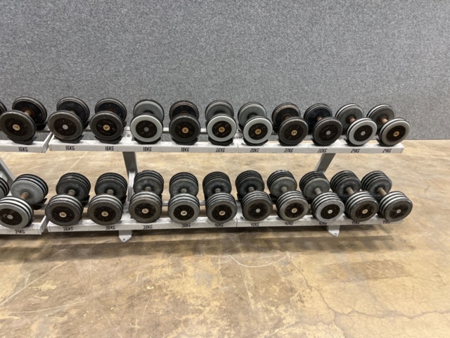 1483070-3 Dumbbell rack & dumbbells Eleiko