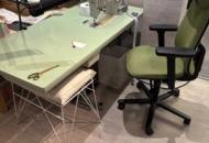 1411004 Industrial sewing machine with table, etc. - Brother Exedra