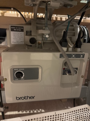 1411004-3 Industrial sewing machine with table, etc. - Brother Exedra