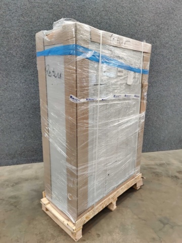 1483108-3 Z-cabinet CLASSIC 3 sections, 6 compartments, 1740x1200x550 mm, grey