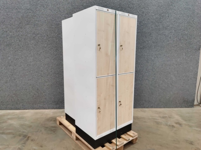 1483109-1 2 pcs Student lockers 2 sections