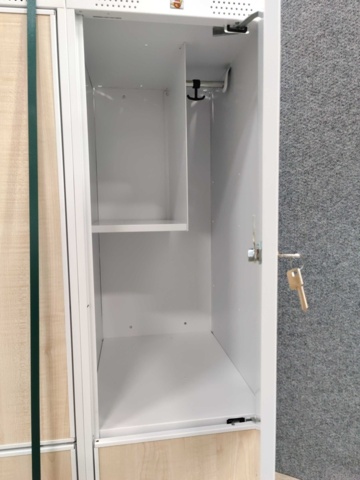 1483109-4 2 pcs Student lockers 2 sections