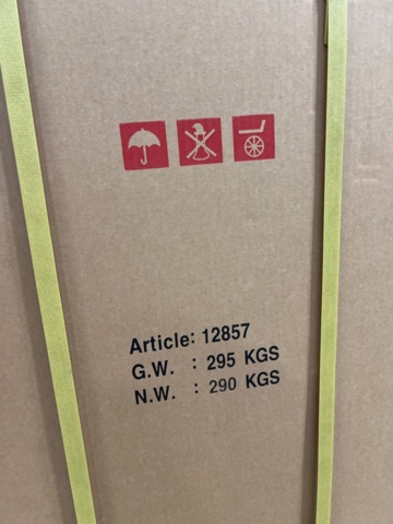 1483083-3 Fire-rated file cabinet SHELL 90 min. key lock, 1500x520x680 mm, 4 drawers