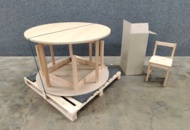 1483114 2 Tables & 3 Chairs