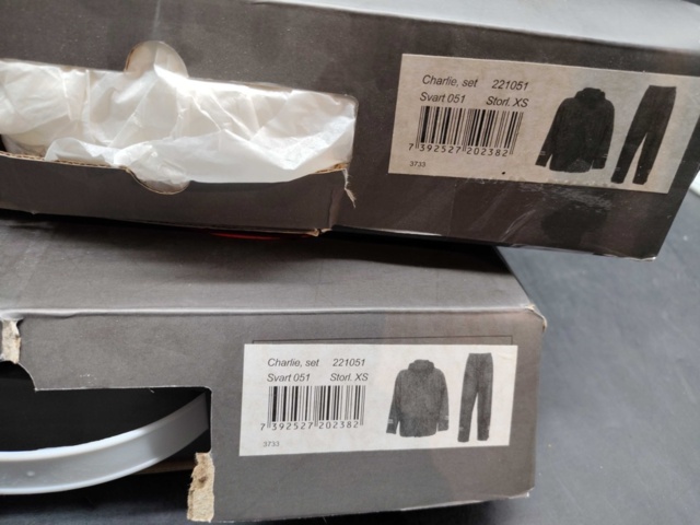 1483160-3 Rain suit, 2 pcs – Abeko, Charlie, black, waterproof 5000 mm, size XS