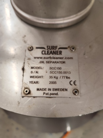 1483298-3 Skimmer for floating sludge/oil - Surf Cleaner SCC150 (Härnösand)