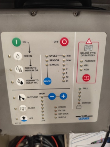 1483299-5 Skimmer for floating sludge/oil - Surf Cleaner SCC150 (Luleå)