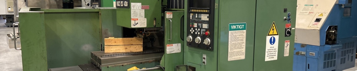 Bild som representerar auktionen - Avyttring CNC-maskiner