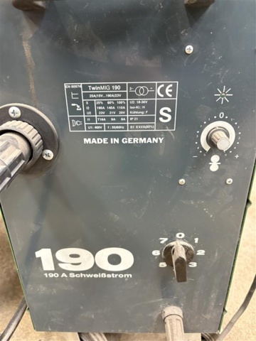 1471217-6 Mig welder with metal storage and accessories – Randback – TwinMIG 190