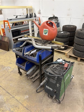 1471217-1 Mig welder with metal storage and accessories – Randback – TwinMIG 190