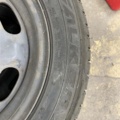 1471221-14 Mixed tires on rims