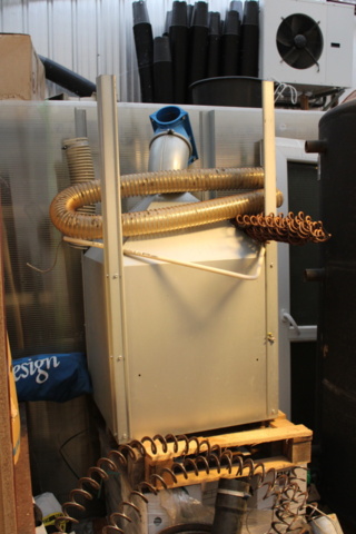 1476205-2 Pellet boiler 120kW with peripheral equipment