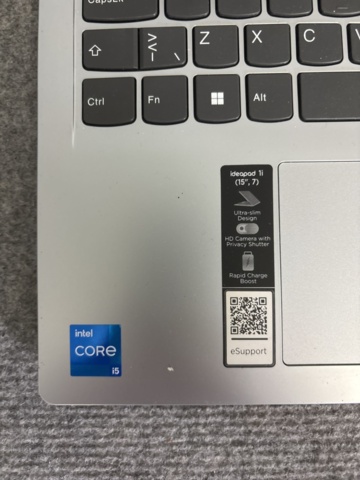 1443833-4 Laptop with accessories - Lenovo IdeaPad 1 15IAU7 -2023