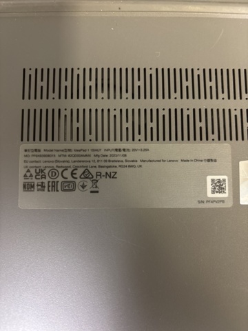 1443834-6 Laptop with accessories - Lenovo IdeaPad 1 15IAU7 -2023