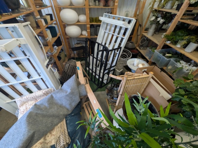 1256100-10 Homestyling lager 1, möbler, krukor, mattor, tavlor, prydnad, lampor m.m