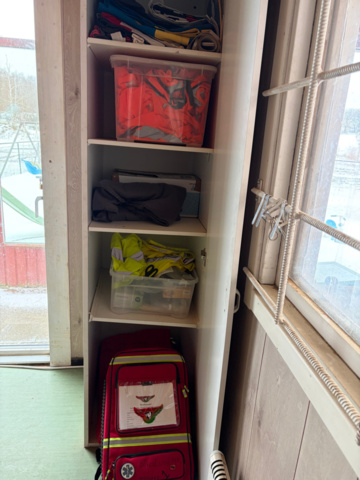 1476221-2 Funktionärsutrustning, sjukväskor, flaggor