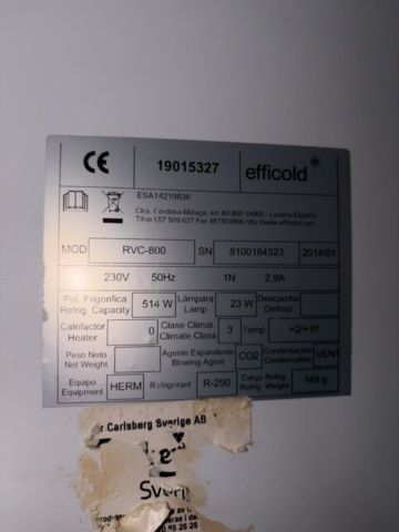 1476222-3 Dubbekyl Efficold RVC800