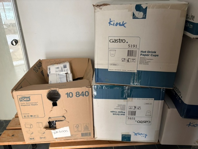 1476228-2 Disposable items from the kiosk